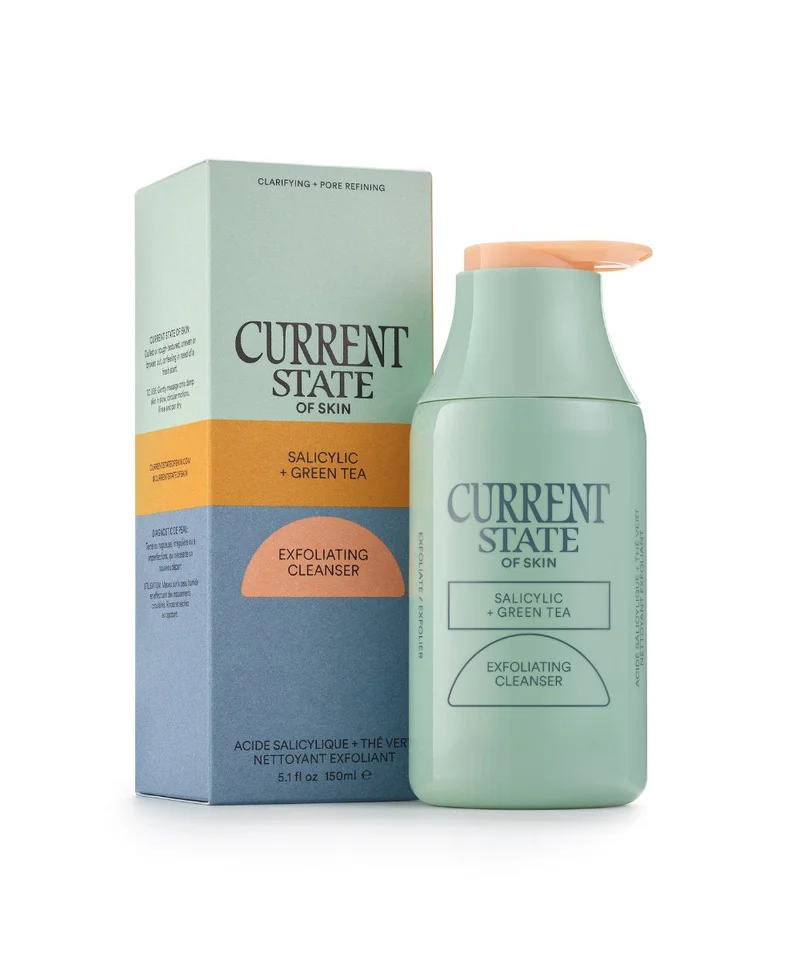Current State  Salicylic + Green Tea Exfoliating Cleanser  | Best Price UAE